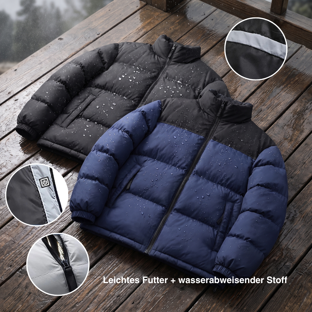 Beheizte Winterjacke – 6 Heiz-Zonen, wasserdicht & extra warm für Damen & Herren