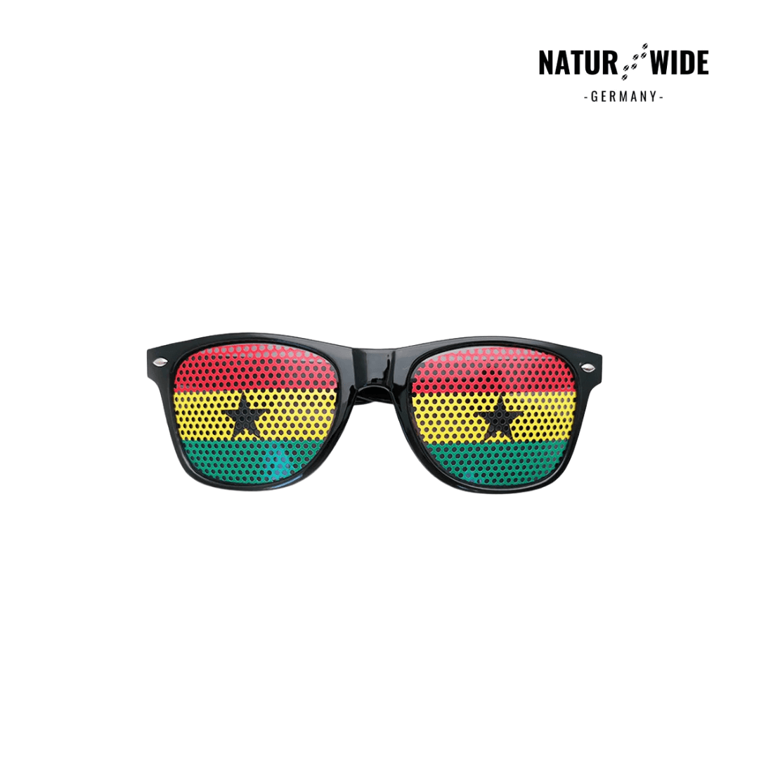 WM Flaggen-Sonnenbrille – 42 Länder Fan-Eyewear