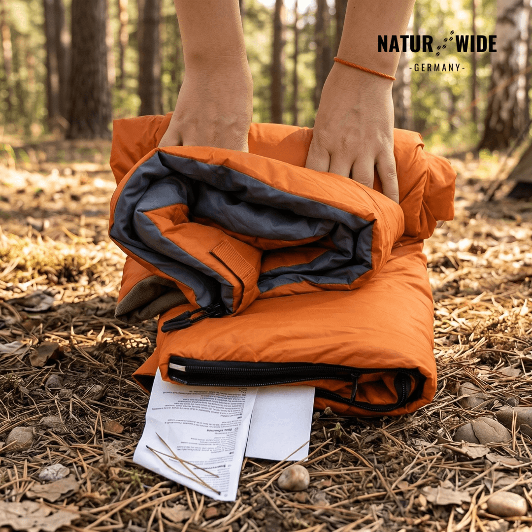 Ultraleichter Envelope-Schlafsack – 3-Jahreszeiten Camping & Reisen