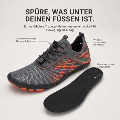 BareFlex – Barfußschuhe für gesundes Gehen, podologisch geprüft (Unisex)
