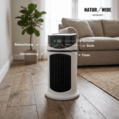 PolarBreeze® - Mini Mobile Klimaanlage 3-in-1 – Kühler, Befeuchter & Luftreiniger