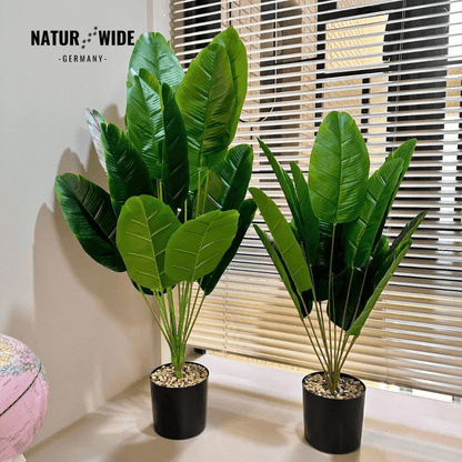 Große Kunstpalme – Real Touch Bananenbaum