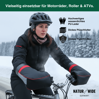 Full Waterproof Motorcycle Handlebar Covers