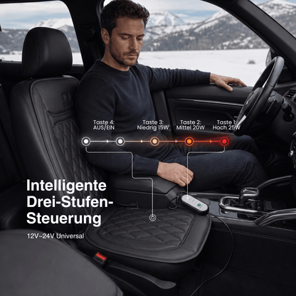 Beheizte Autositzauflage