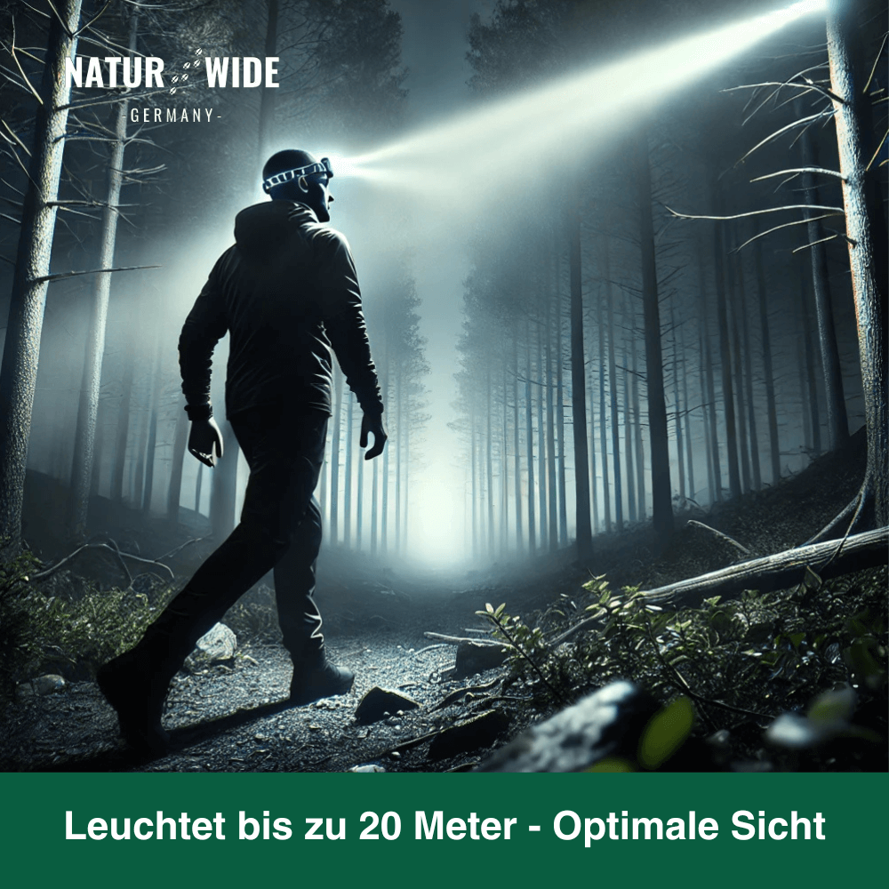 Naturwide Stirnlampe Pro - Das Original