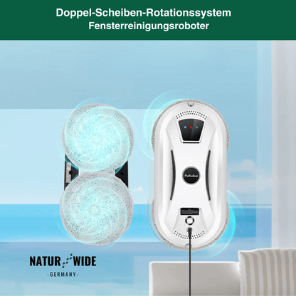 Ultradünner Fensterreinigungsroboter mit Fernbedienung
