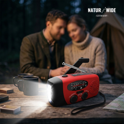 Notfall All in One Radio – Energie und Information in Blackout Notfällen