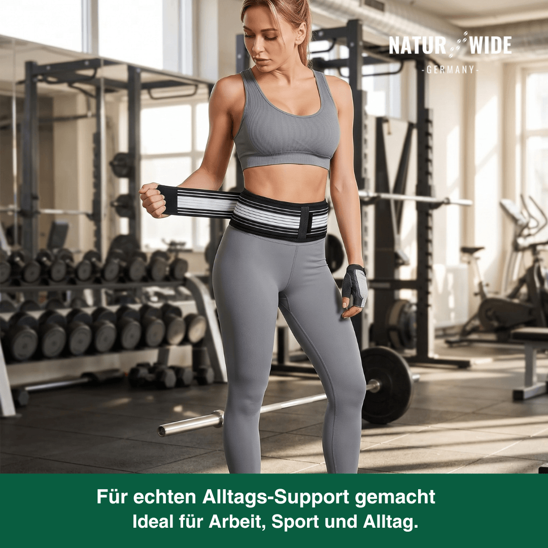 Hüft- & Lendenwirbel-Stützgürtel – Ischias & Beckenschmerzen Linderung