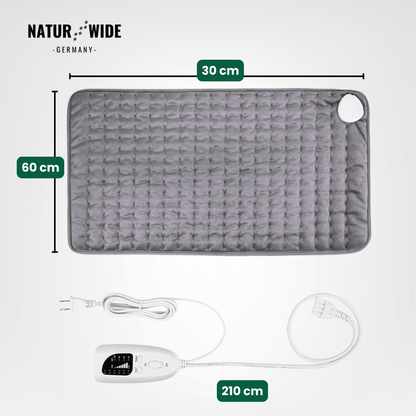 Elektrische Heizdecke – Wärmeauflage für Rücken, Bauch & Beine mit 6 Temperaturstufen