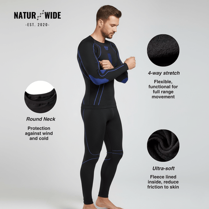 Herren Thermo-Kompressions-Unterwäsche-Set