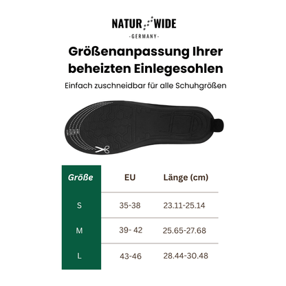 USB Elektrisch Beheizte Schuheinlegesohlen