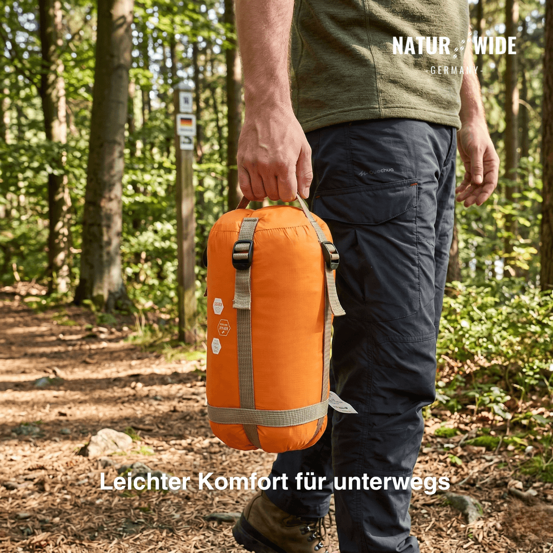 Ultraleichter Envelope-Schlafsack – 3-Jahreszeiten Camping & Reisen