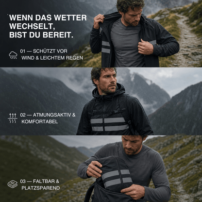 Ultraleichte Regenjacke Pro