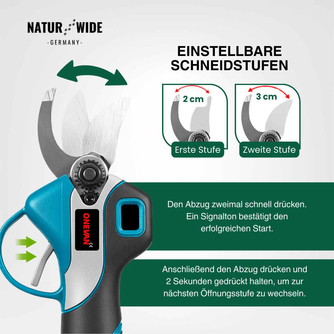 4-in-1 Akku-Teleskopsäge & Astschere – Bürstenlos (18V Kompatibel)