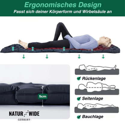 Ultraleichte Isomatte ohne Kopfstütze – Ideal für jedes Abenteuer unterwegs