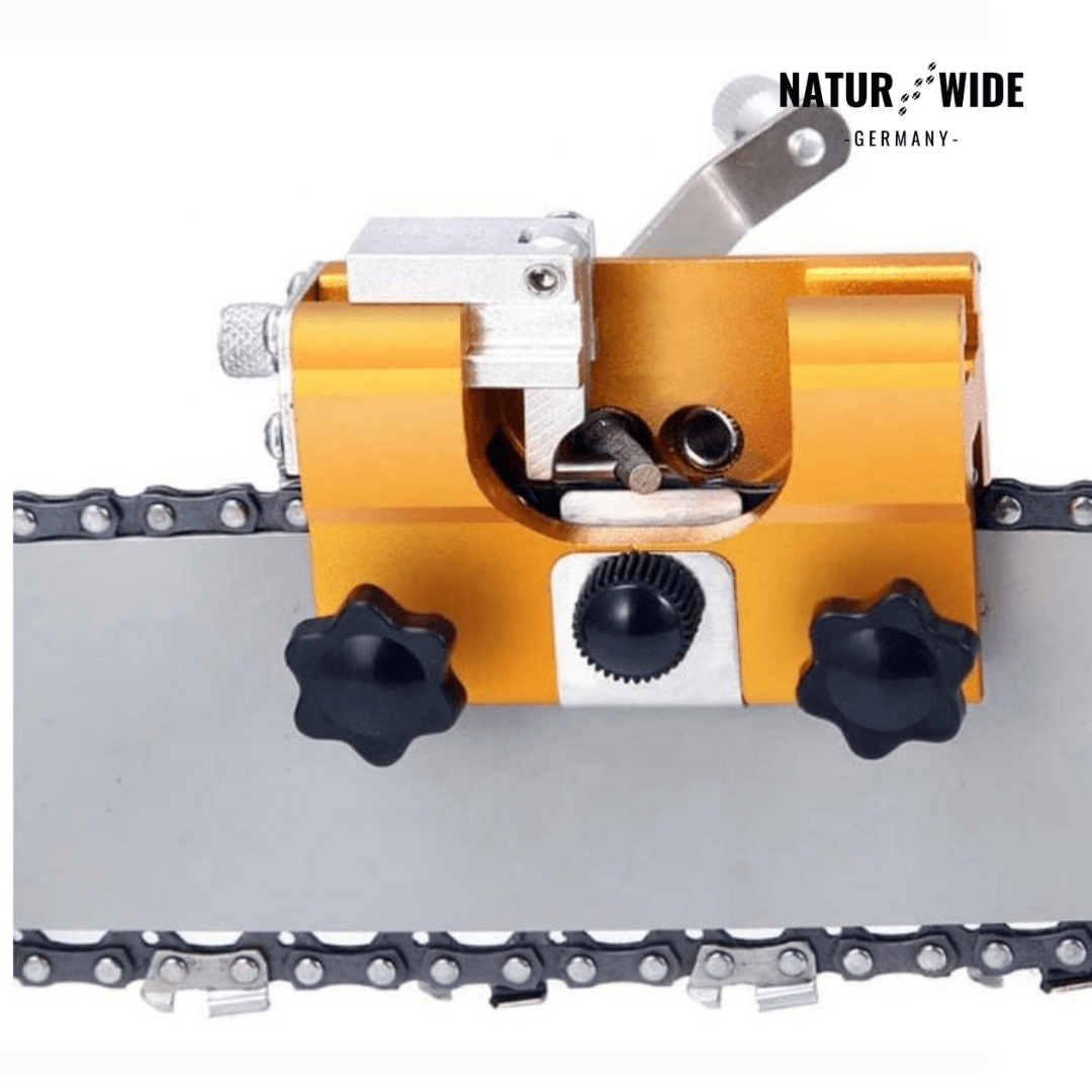 Manuelles Kettensägen-Schärfgerät – Präzises Kurbel-Werkzeug