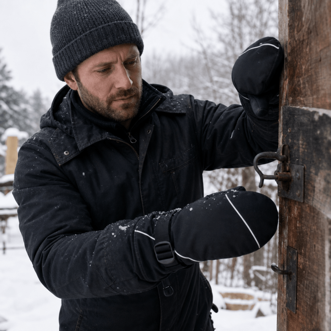 Wiederaufladbare Wasserdichte Elektrisch Beheizte Winterfäustlinge