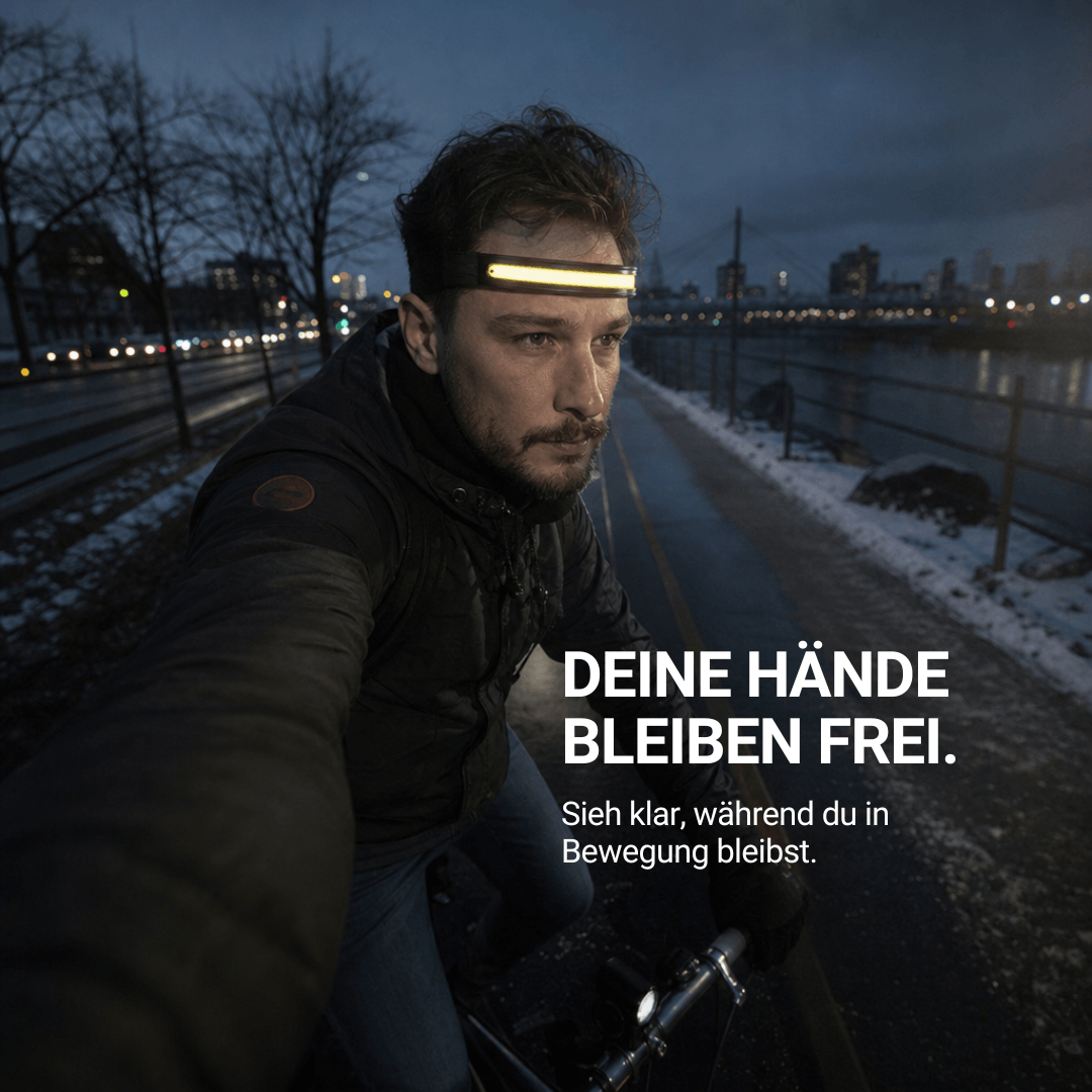 Naturwide Stirnlampe Pro MAX - Das Original