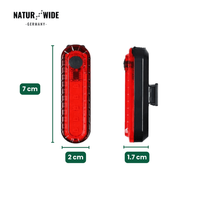 Fahrradlicht Set Front + Rücklicht