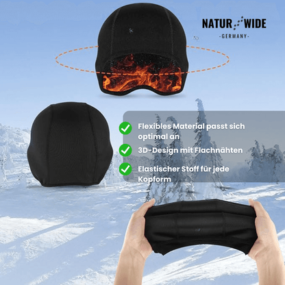 West Biking Fahrrad-Unterziehhaube – Thermo-Fleece & Sommer