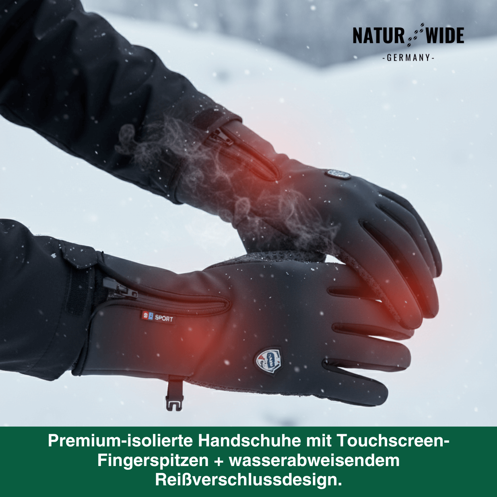 pinewood beheizter handschuh Beheizte Handschuhe (Powerbank-betrieben) – Wasserdicht & Winddicht – Lunea
