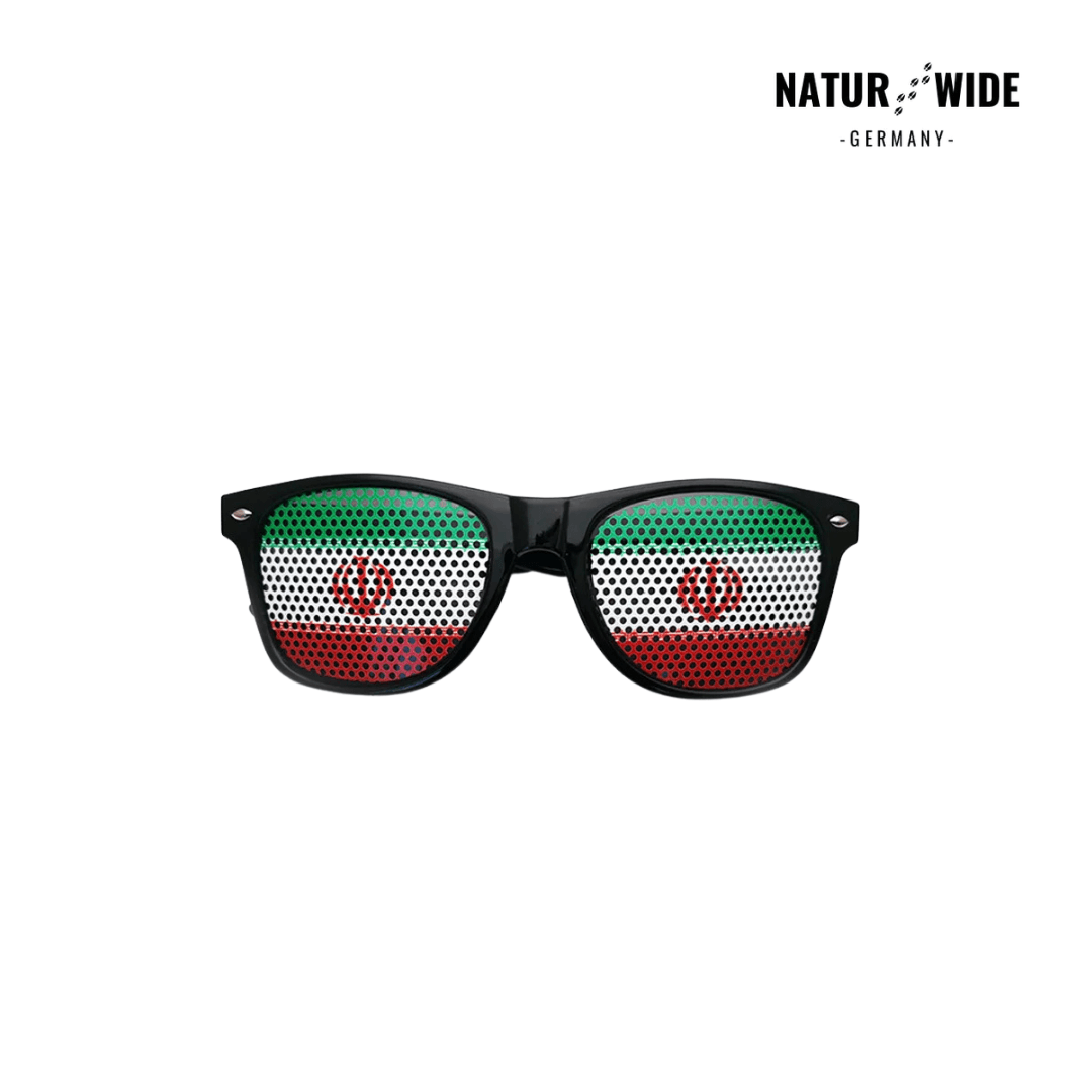 WM Flaggen-Sonnenbrille – 42 Länder Fan-Eyewear