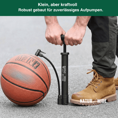 Manuelle Standfahrradpumpe & Aufblasgerät 5,5 bar