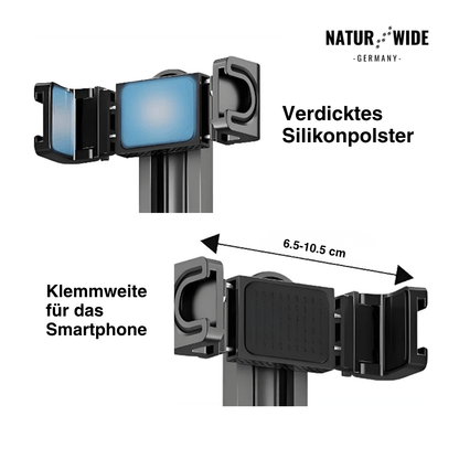 3-in-1 Mini-Stativ Selfie-Stick mit Bluetooth-Fernbedienung