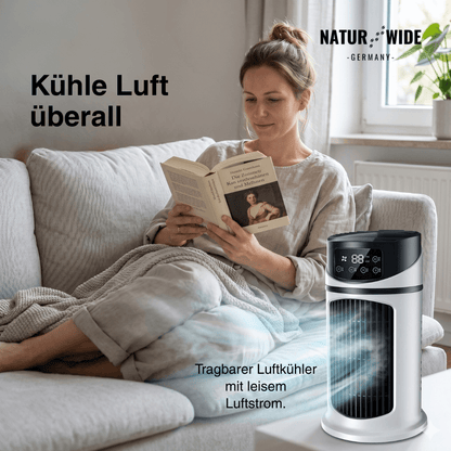 PolarBreeze® - Mini Mobile Klimaanlage 3-in-1 – Kühler, Befeuchter & Luftreiniger