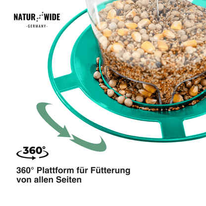 Vogelfutterhaus – Hängende Futterstation für Wildvögel