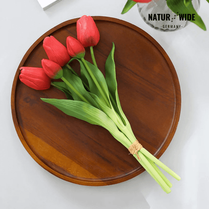 5er Bundle Künstliche Tulpen – Realistische Deko Blumen