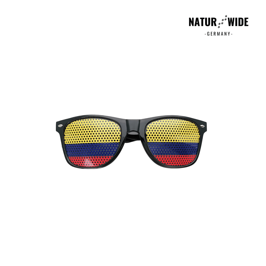 WM Flaggen-Sonnenbrille – 42 Länder Fan-Eyewear