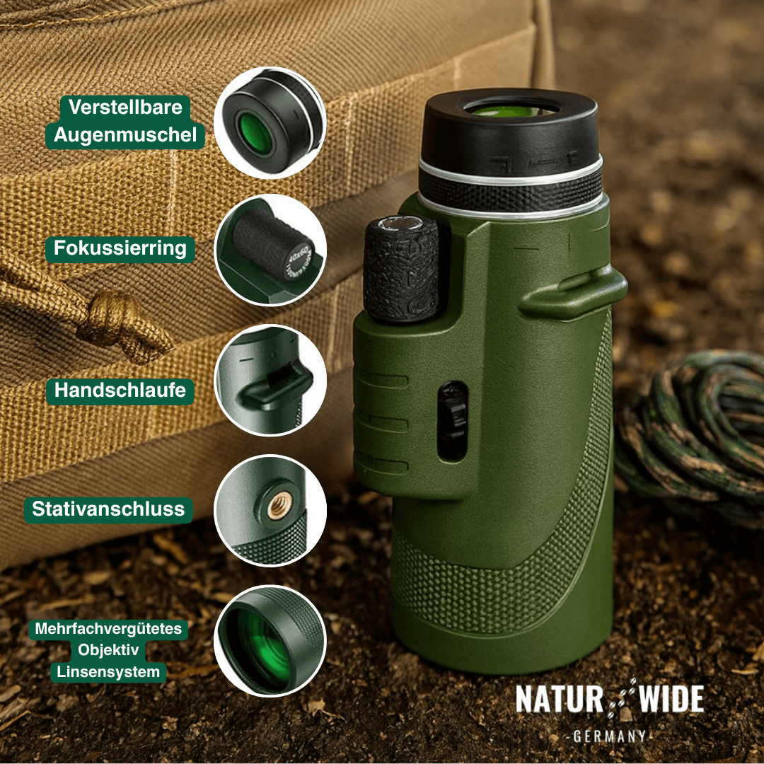 Abenteuer-Fernrohr – perfekt für Outdoor & Natur