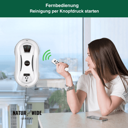 Ultradünner Fensterreinigungsroboter mit Fernbedienung