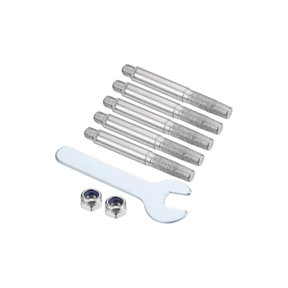 12er Set Ersatz-Schleifkopf für Manuelles Kettensägen-Schärfgerät