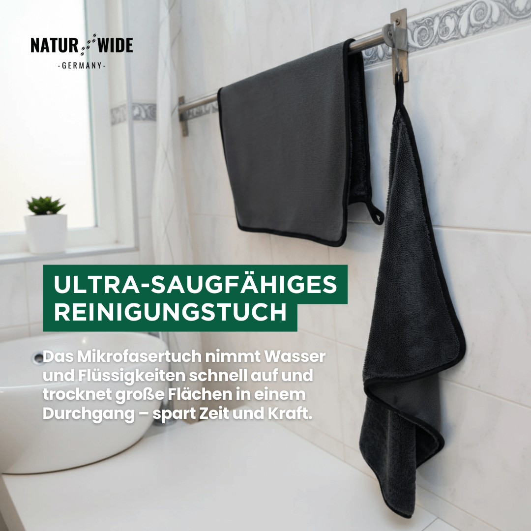 Ultra Trockentuch XXL - Extra Dick & Saugstark Premium Mikrofaser