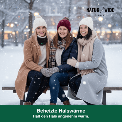 USB Beheizter Nackenwärmer – Elektrischer Schal 3 Heizstufen