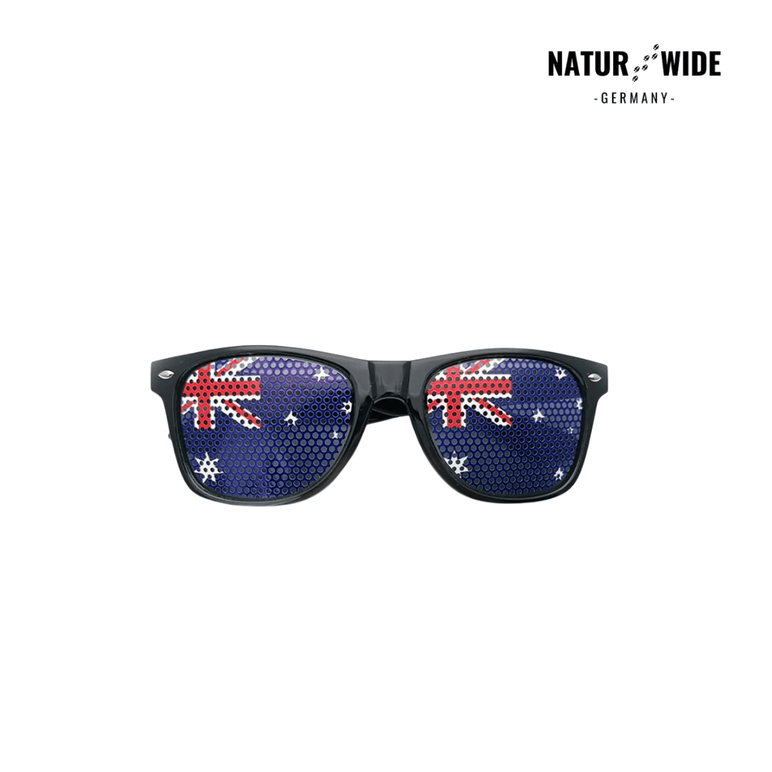 WM Flaggen-Sonnenbrille – 42 Länder Fan-Eyewear