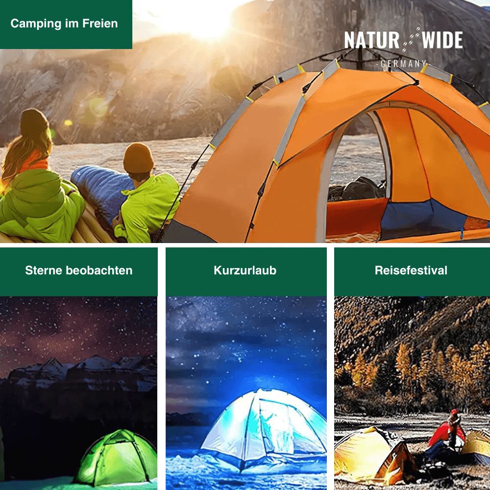 solar camping zelt Naturwide Outdoor Zelt