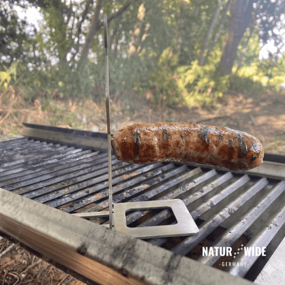 Edelstahl Wursthalter BBQ Grillständer