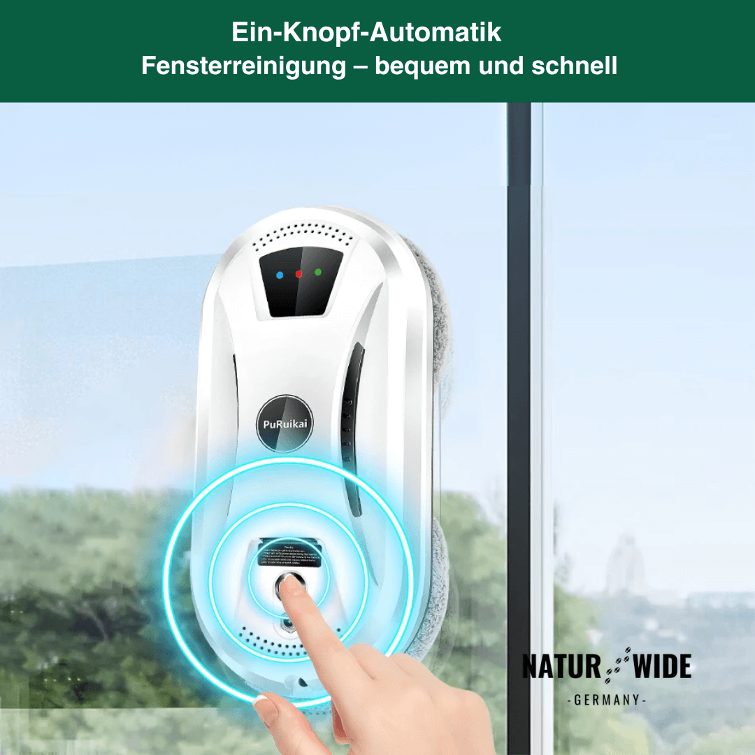 Ultradünner Fensterreinigungsroboter mit Fernbedienung