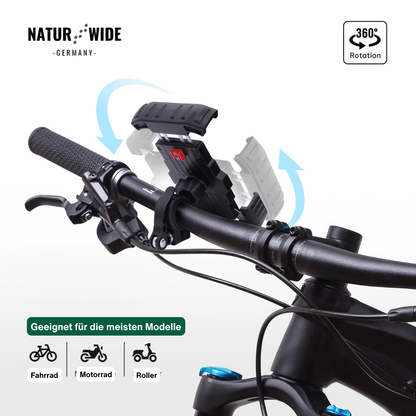 Sicherer Motorrad & Fahrrad-Handyhalter – 1-Sekunden-Schnellverschluss