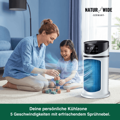 PolarBreeze® - Mini Mobile Klimaanlage 3-in-1 – Kühler, Befeuchter & Luftreiniger