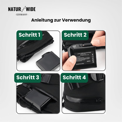 Beheizte Handschuhe – 3 Heizstufen, wasserdicht & winddicht