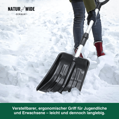 Ultraleichte Teleskop-Schneeschaufel