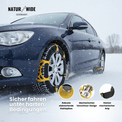 3er-Set Schneeketten für Auto/SUV/LKW