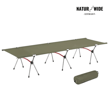Naturwide Outdoor Feldbett – Ultraleicht & Faltbar