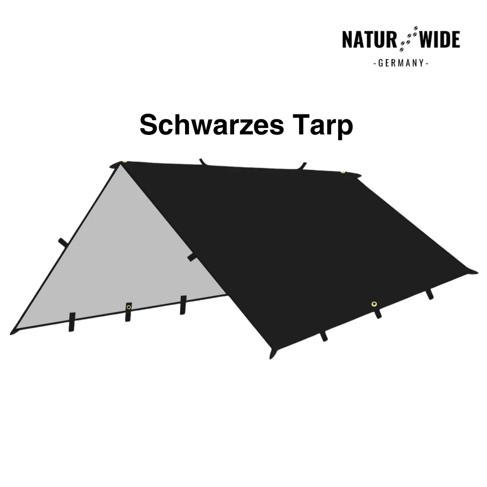 Vielseitiges Sonnen- & Regenschutz-Tarp