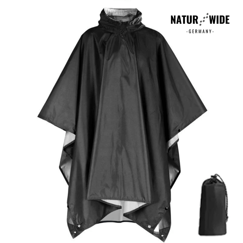 3 in 1 Regenponcho – Schutz für jede Wetterlage