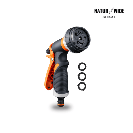 Garten-Handbrause 8-in-1 – Rutschfest & Vielseitig